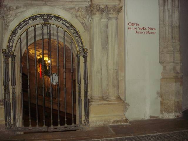 Cripta de los Santos Niños Justo y Pastor