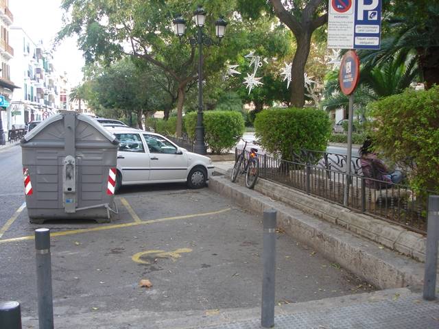 Plaza de aparcamiento PMR
