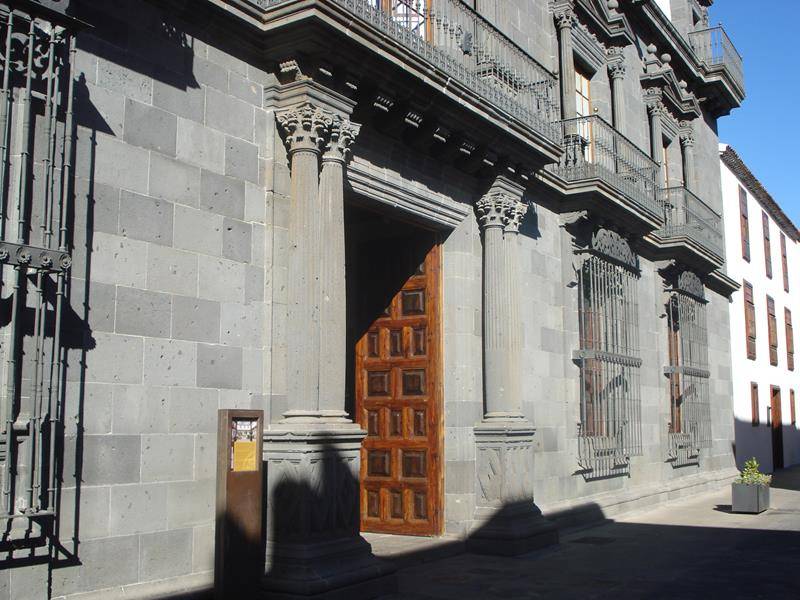 Casa Salazar. Obispado de Tenerife - Fachada
