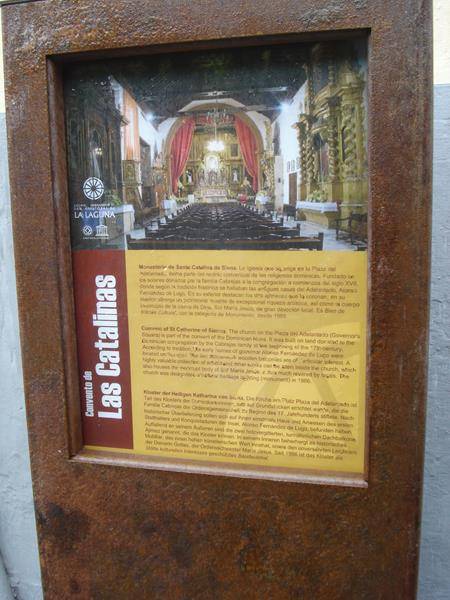 Convento de Santa Catalina de Siena (Museo) - Panel informativo