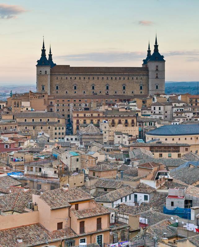 Alcázar de Toledo - Vista panorámica del Alcázar
