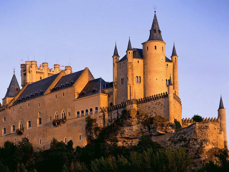 Alcázar de Segovia - Vista panorámica del Alcázar