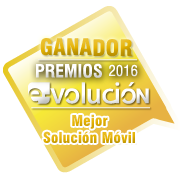 Ganador Premios e-volución 2016: Mejor solución para dispositivos móviles