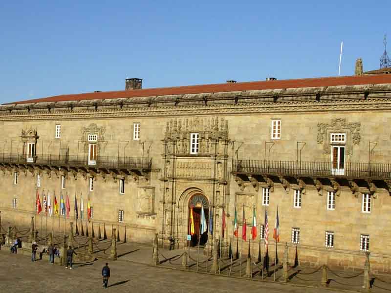 Parador Hostal de Los Reyes Cat&oacute;licos (H*****) - Fachada principal del parador