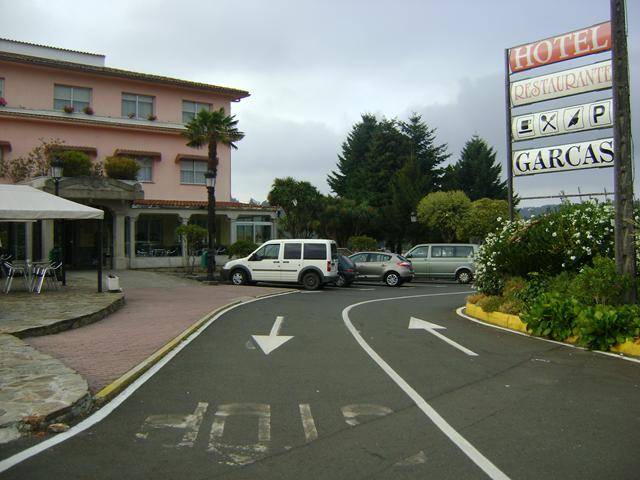 Restaurante Garcas - Fachada y entorno del edificio