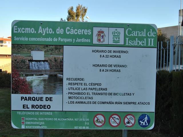 Cartel informativo