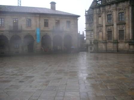 Zona peatonal de la plaza