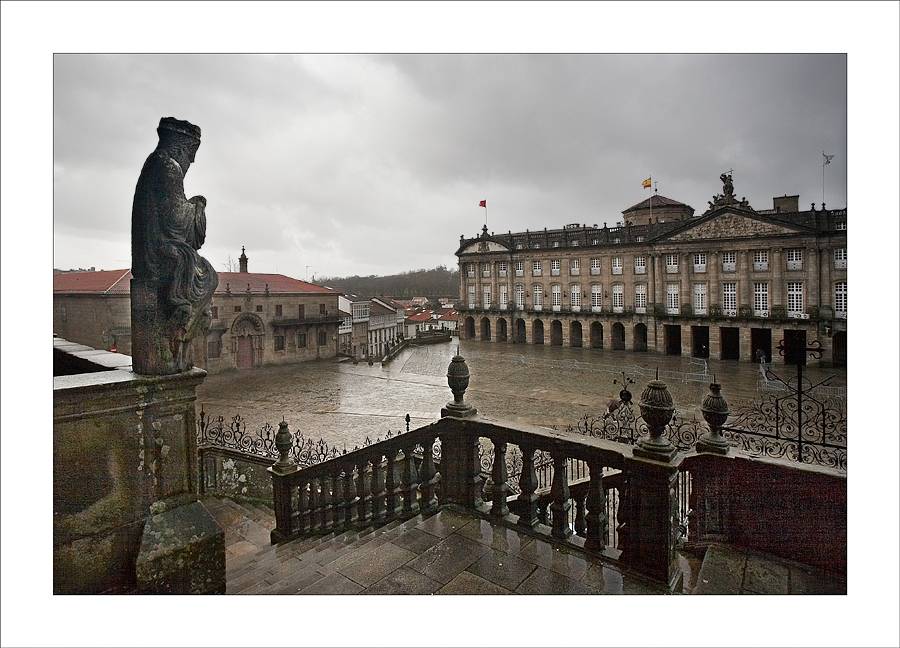 Plaza del Obradoiro - Vista de la Plaza del Obradoiro