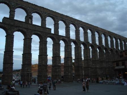 Acueducto de Segovia - Vista general Acueducto de Segovia