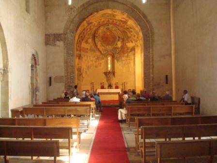 Interior de la iglesia 