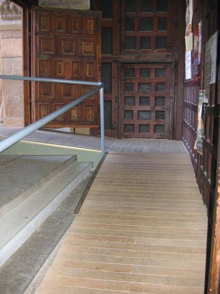 Rampa de acceso