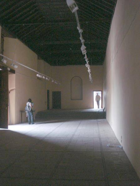 Interior de la Sala de Exposiciones