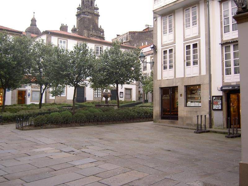 Calle Franco hacia Obradoiro