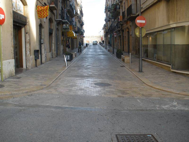 Calle en el recorrido