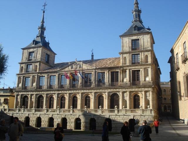 Fachada del Ayuntamiento de Toledo