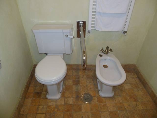 Aseo de la habitación adaptada - Inodoro