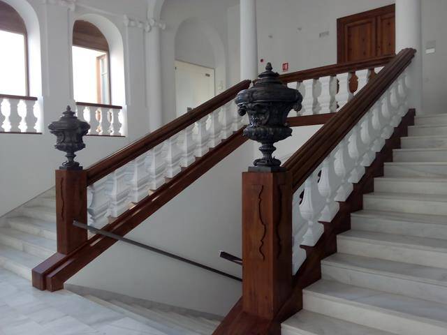 Escalera del Ayuntamiento