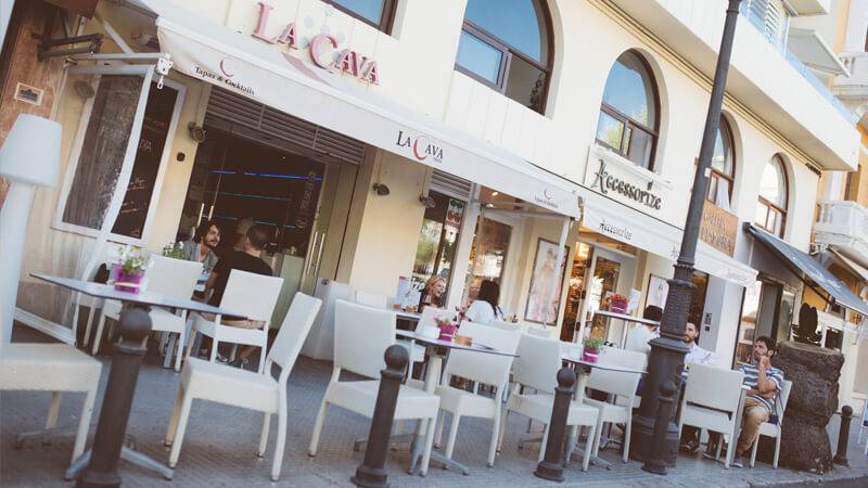 La Cava - Fachada del establecimiento