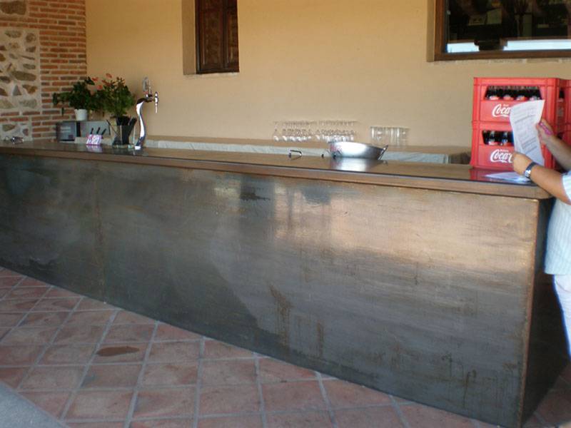 Mostrador del bar