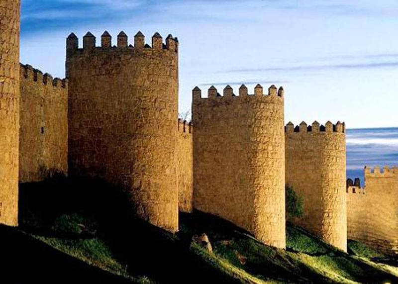 Vista de las almenas 