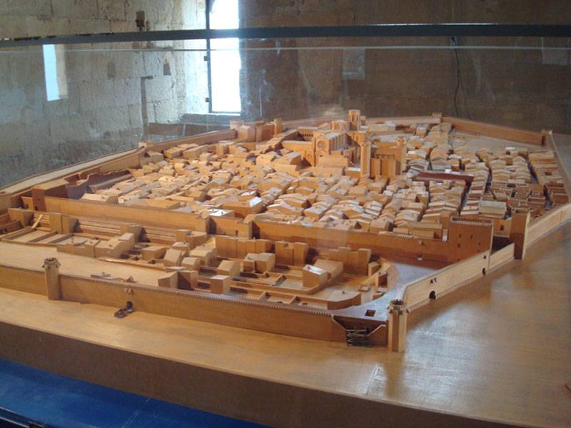 Maqueta de la antigua ciudad de Tarraco