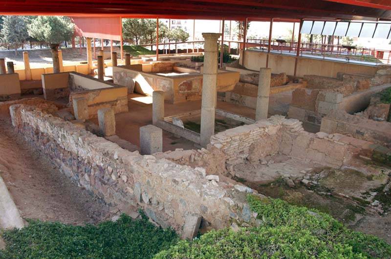 Casa del Mitreo - Restos de la casa de Mitreo