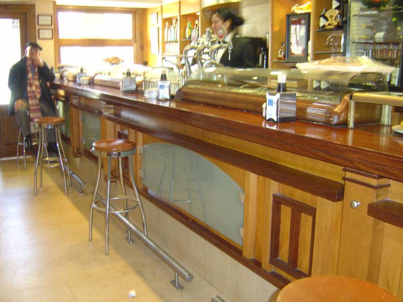 Barra del bar