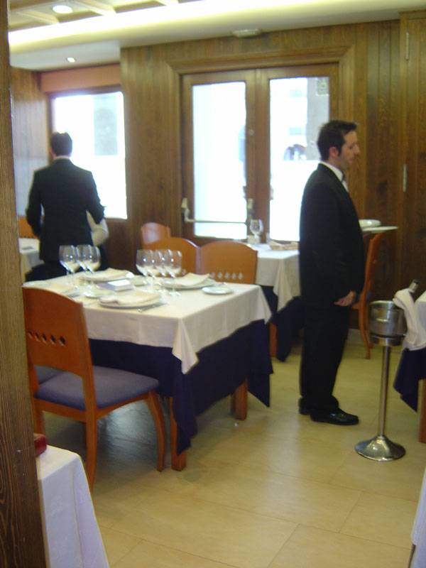 Vista del salón comedor