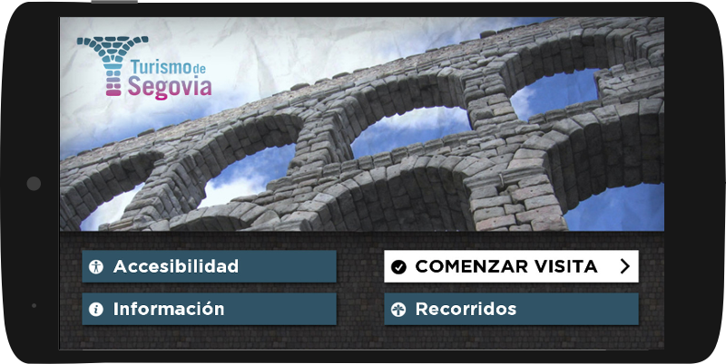 Captura de pantalla de la aplicación
